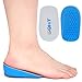 SQHT Height Increase Insole - Gel Heel Lift Inserts, Elevator Shoe Lifts Insoles for Men and Women (Large (1.4