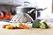 Steamer Basket, ihoven Stainless Steel Vegetable Steamer, 5.5 - 9.3