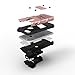 ZIZO Bolt Series for iPhone SE (2020) / iPhone 8 / iPhone 7 Case with Screen Protector Kickstand Holster Lanyard - Rose Gold & Black