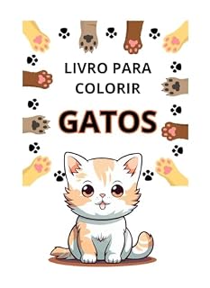 Livro Livro para colorir GATOS