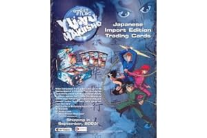 YU YU HAKUSHO 2003 JAPANESE IMPORT EDITION CARD GAME PROMOTIONAL SELL SALE SHEET