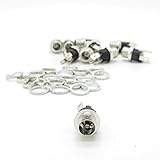 10pcs New DC Power Supply Metal Jack Socket Female