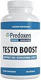 Predoxen Testo Boost - Natural Maximum Performance Male Enhancement - 60 Capsules 1 Month Supply
