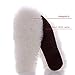 WELLEVER Women's Sheepskin Insoles Boots Replacement Wool Insoles