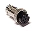 Redman Cb Radio 6 Pin RCI Ranger Uniden Cobra Microphone Plug