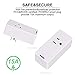 Smart Plug, Surge Protector, POWRUI Wifi Outlet Compatible with Alexa, Google Home & IFTTT, No Hub Required, Remote Control your home appliances from Anywhere, 15A,1080 Joules, ETL Certified (2 packs)