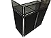 DJ Event Facade White/Black Scrim Metal Frame Booth + 20
