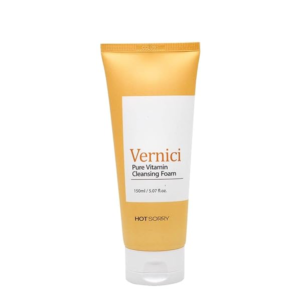 HOT SORRY VERNICI NIACINAMIDE CLEANSING FOAM 5.07 FL.OZ(150ML) | SOFT BUBBLE | MOISTURIZING | KOREAN CLEANSING WASH | K-BEAUTY | (PURE VITAMIN)