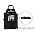 iPartner Heavy Duty BBQ Grilling Tool Set, 3pcs Real Thick Stainless Steel Barbecue Spatula, Tongs & Fork with Long Rosewood Handle, W/Apron Tote for Easy Use & Storage, Premium Grill Accessories