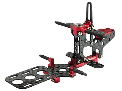 Microheli Aluminum/Carbon Fiber Frame (RED) - T-REX 150 DFC