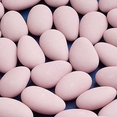 Sugared Almonds Lilac, Luxury Wedding Favour Confectionery Sweets (1kg Box / Approx 250 Pieces)