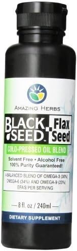BLACK SEED W/FLAX OIL by Amazing Herb