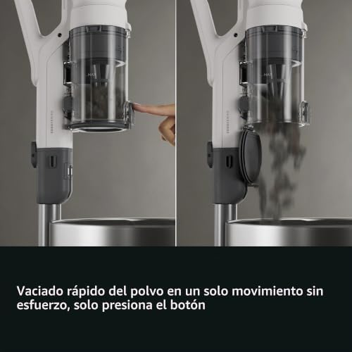 Aspiradora Escoba sin Cable Serie 5000, Aspirador Inalámbrico con Motor Digital Potente, Cepillo MultiFloor para Alfombras y Suelos Duros, hasta 50 Min, 18,5 V, Blanco, AP51UH18ST