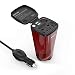 BESTEK 200W Car Power Inverter with 2 AC Outlets and 4.5A Dual USB Charging Ports Car Adapter with Car Cigarette Lighter Socket ... (Cola Red) primary