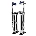 Goplus Drywall Stilts Drywall Lifts Aluminum Tool Stilt for Painting Painter Taping (24