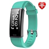 Lintelek Fitness Tracker, Customized Activity Tracker with Heart Rate Monitor, 14 Sports Modes Smart Watch IP67 Waterproof Pedometer for Men, Women and Kids