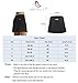 Ibeauti Womens Back Pleated Athletic Tennis Skorts Golf Skirts with 3 Pockets Mesh Shorts for Running Active Workout