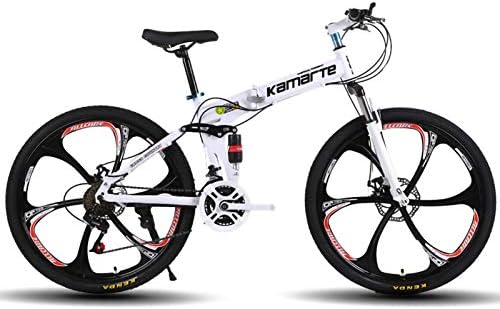 ユニセックス折りたたみ自転車マウンテンバイク24 26インチ超軽量ポータブル折りたたみ自転車21 24 27ギアデュアル衝撃吸収シティバイク男性と女性の屋外サイクリングツアー用デュアルディスクブレーキ ユニセックス折りたたみ自転車マウンテンバイク24 26インチ超軽量ポータブル折りたたみ自転車21 24 27ギアデュアル衝撃吸収シティバイク男性と女性の屋外サイクリングツアー用デュアルディスクブレーキ