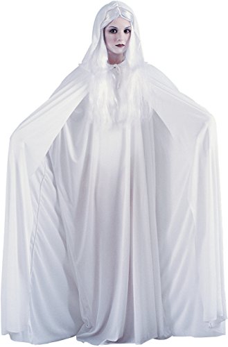 White Hooded Cape
