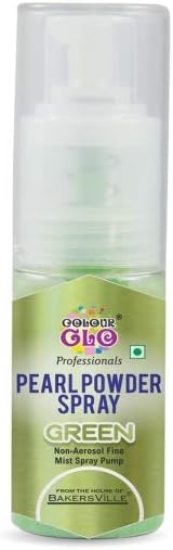 Colour glo Powder Pearl Spray (Green), 7gm, 7 g