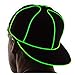NEON NIGHTLIFE Light Up St Patricks Day Hat Snapback Boys & Girls LED Baseball Accessory, Green