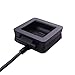Kissmart Charger for Fitbit Blaze, Replacement Charging Cable Dock Adapter USB Cord for Fitbit Blaze Smart Fitness Watch [2-Pack, 3.3ft/1m]
