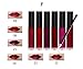 Tmalltide Makeup Waterproof Lip Gloss liquid lipstick set of 6 + 12 Pcs Lip Brush Matte Lip stick Organizer Makeup Kits