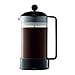 Bodum 1548-01US Brazil French Press Coffee and Tea Maker, 34 Ounce, Black primary
