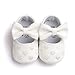 RVROVIC Baby Girls Shoes PU Soft Sole Bow Prewalker 0-18 Months (11cm (0-6months), Heart White)