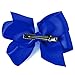 Royal Blue Bows - Alligator Clip Hair Bows for Girls - 5