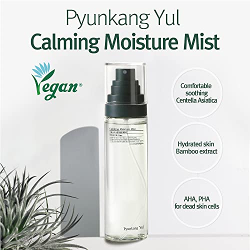PYUNKANG YUL Calming Moisture Mist Facial Spray with AHA & PHA, Tea Tree That Hydrates