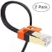 Ethernet&nbsp;Cable 10FT,&nbsp;VANDESAIL&nbsp;2Pack CAT7&nbsp;Network&nbsp;Cable&nbsp;Nylon Braided&nbsp;RJ45&nbsp;High&nbsp;Speed&nbsp;STP&nbsp;LAN Cord 10/100/1000Mbit/s&nbsp;Gold&nbsp;Plated&nbsp;Lead primary