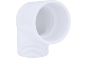 CHARLOTTE PIPE 2 SCH 40/90 DEGREE STREET ELL MPTXS PRESSURE (1 Unit Piece)