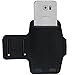 i2 Gear Arm Phone Holder for Running Compatible with iPhone 13, 12, 11, XR, XS, X, Pro & Galaxy S10, S9, S8, S7 with Adjustable Strap,Black Pink,S6-AB-Pink