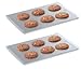 Vollrath 68085 Wear-Ever Cookie Sheet Pans, Set of 2 (17-Inch X 14-Inch, Natural Finish Aluminum, NSF)