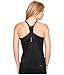 Nike Women's Dry Miler Tank (Small) Black/White