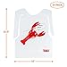 Gmark 25 Pack Disposable Plastic Lobster Bibs - Keep Clothing Clean - Great for Restaurants, Seafood or Crawfish Parties GM1066