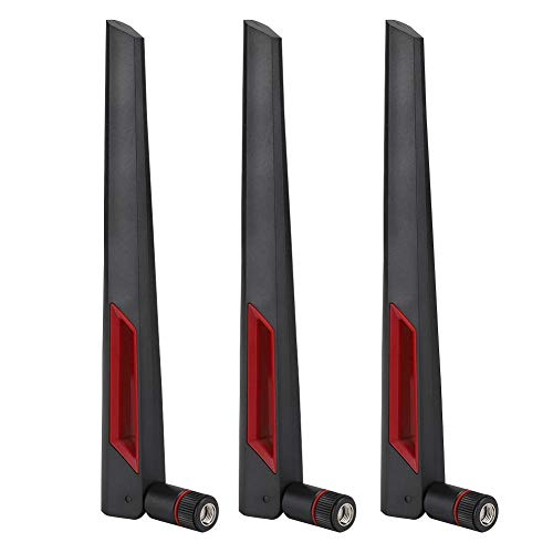3PCS-Alta-Ganancia-Antena-de-EnrutadorSMA-Interfaz-8DBi-Antena-de-Banda-DualRG178-Cable-de-Cobre-PuroAntena-de-LAN-inalambrica-y-adaptador-de-enrutador-WiFi-para-ASUS-AC68U-AC88U-AC66U