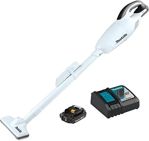 Makita Xlc02Rb1W 18V Lxt Lithiumion Compact Cordless Vacuum Kit (20Ah) 13 Pint