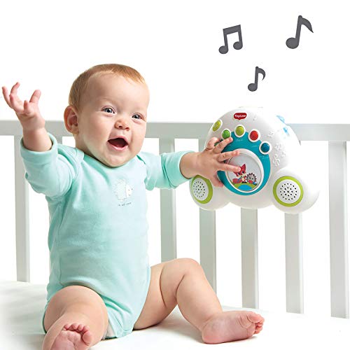 Tiny Love Soothe 'n Groove Mobile, Musical Cot Mobile Suitable from Birth, 0+ Months, 18 Melodies, Meadow Days 12 41puhc9LfWL