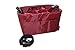 Diaper Bag Insert Organizer, Burgundy, 12 pockets, Turn Your Favorite Tote Bag into A Trendy Diaper Bag, by MommyDaddy&Me