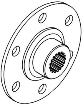Amazon Com Pto Drive Hub Flywheel Mounted New Massey Ferguson