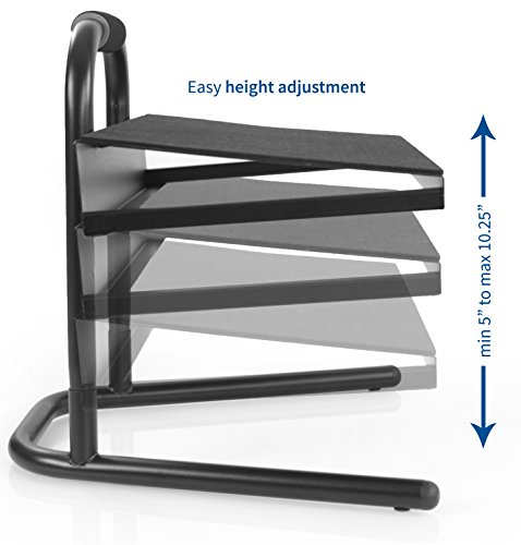 Office Chair Foot Rest Attachment VIVO Adjustable Foot Rest Platform ...