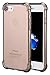 for iPhone 7 Case, for iPhone 8 Case, Matone Crystal Clear Shock Absorption Technology Bumper Soft TPU Cover Case for iPhone 7 (2016)/iPhone 8 (2017) - Light Grey