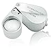 Etopstech Jewelry Loupe - LED Illuminated, 30x, 21mm - MG21007(Silver)