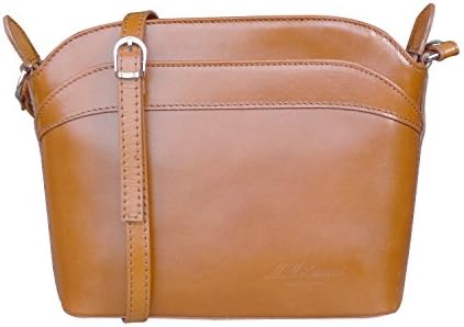 Blessed Tradition MMilanesi Authentic Artisan Italian Designer Cross Body Bag Genuine Leather