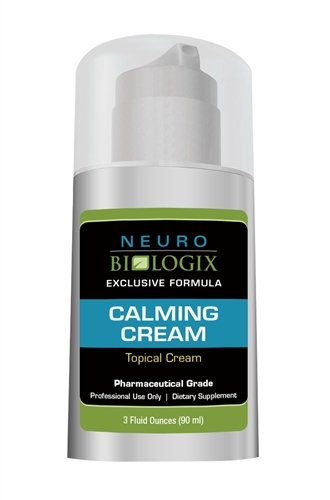  Calming Cream by Neurobiologix (3 fl oz) (Pharmaceutical Grade Anxiety and Relaxation Topical Cream)
