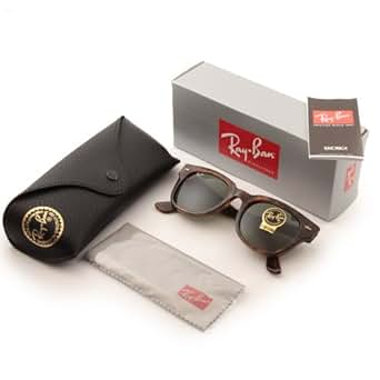 Ray Ban Meteor 710 Wayfarer Sunglasses, Shiny Havana Frame