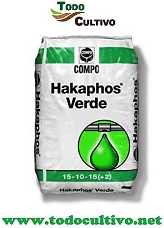 Todo Cultivo Hakaphos® Verde Fertilizante. Saco de 25 Kilos. Abono ...