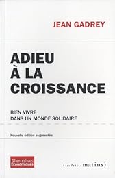 Adieu à la croissance